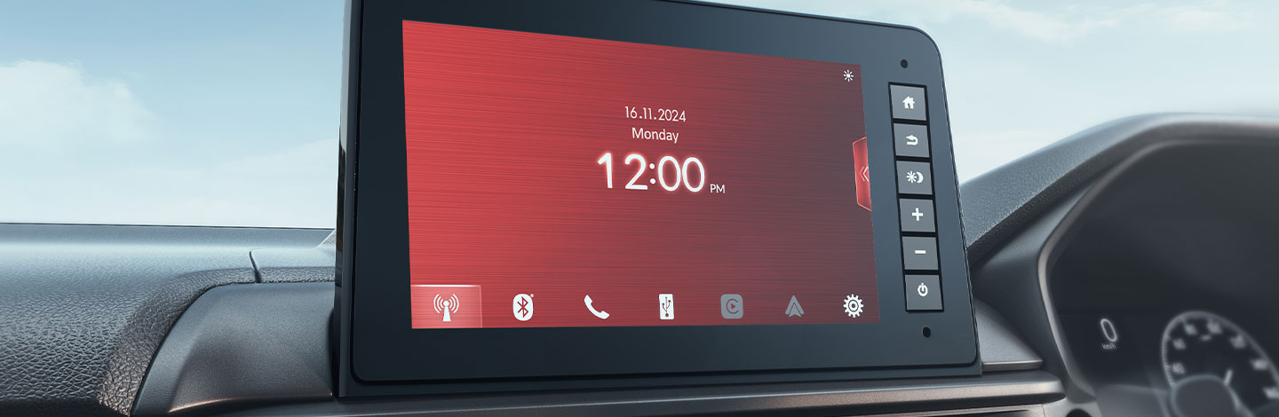 Honda Amaze display audio